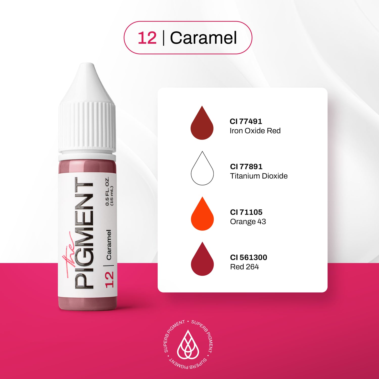 The Pigment - N°12 Caramel - 15ml