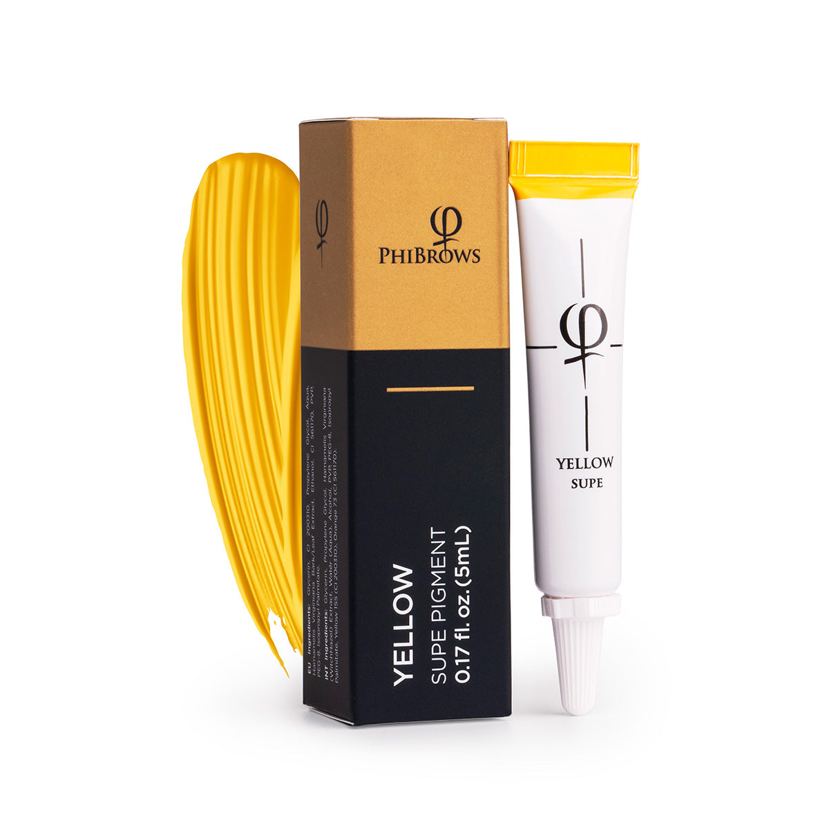 PhiBrows - Pigment Microblading - Jaune SUPE - 5ml