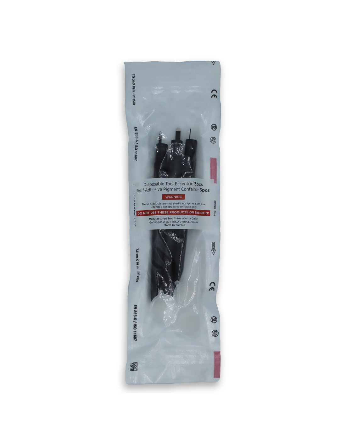 PhiBrows - Outils d'Entraînement Non-Stériles (3 pcs)