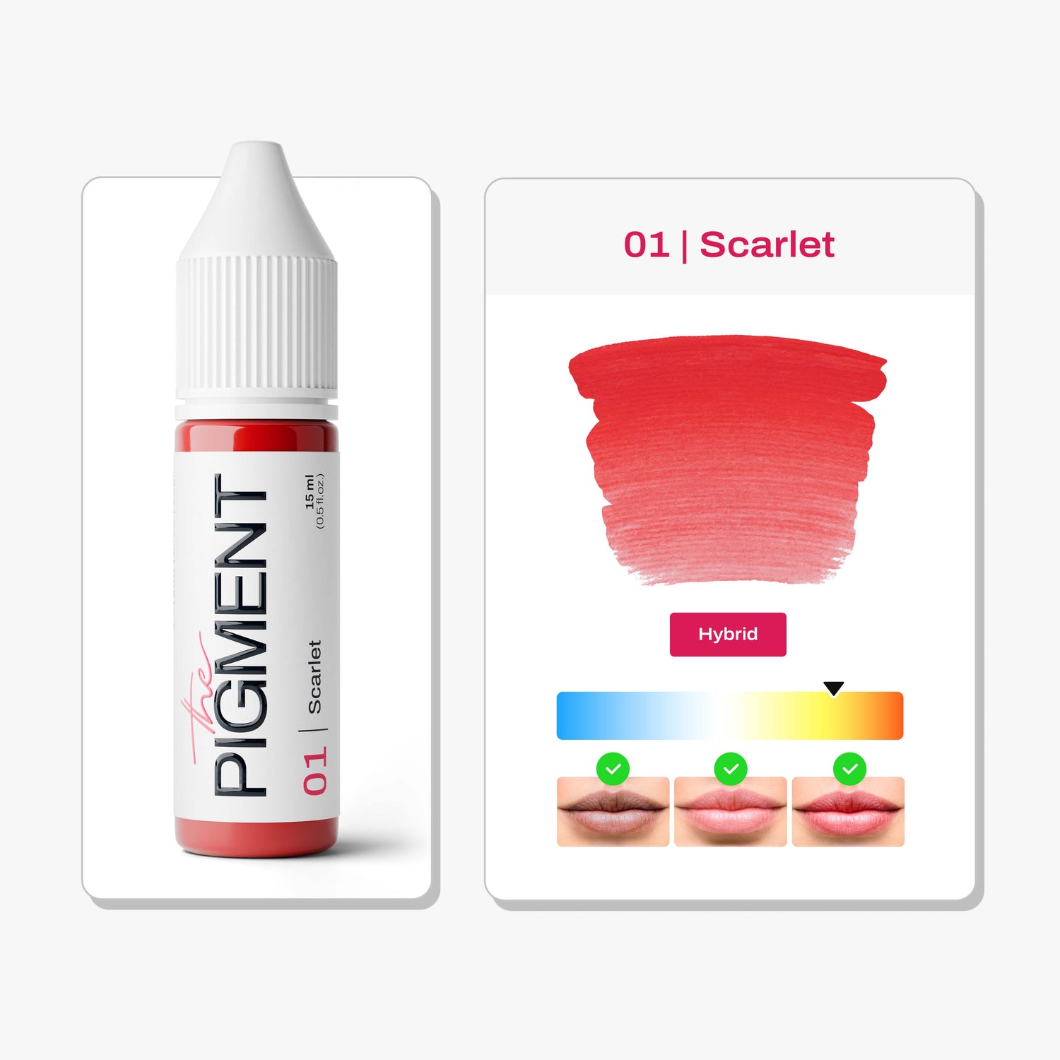 The Pigment - N°01 Scarlet - 15ml