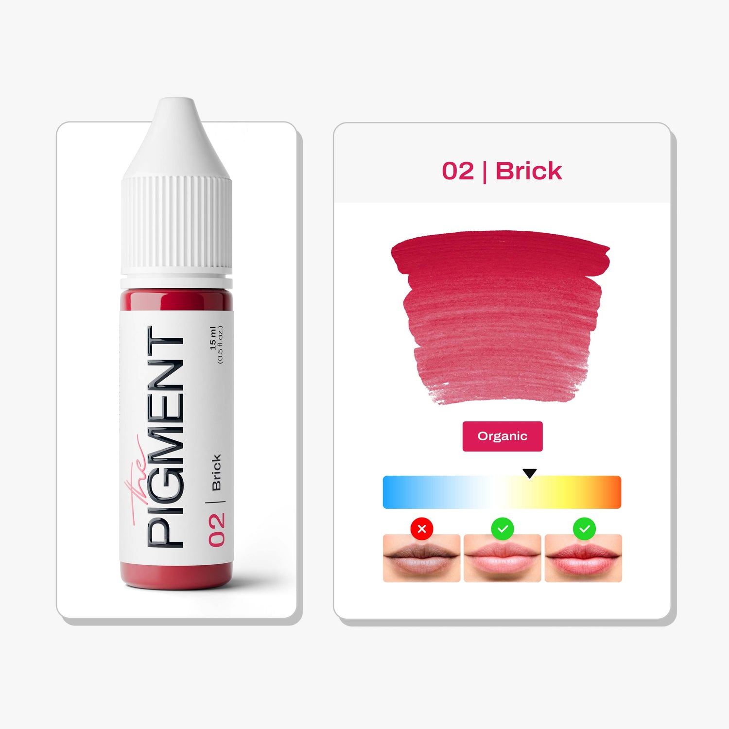 The Pigment - N°02 Brick - 15ml