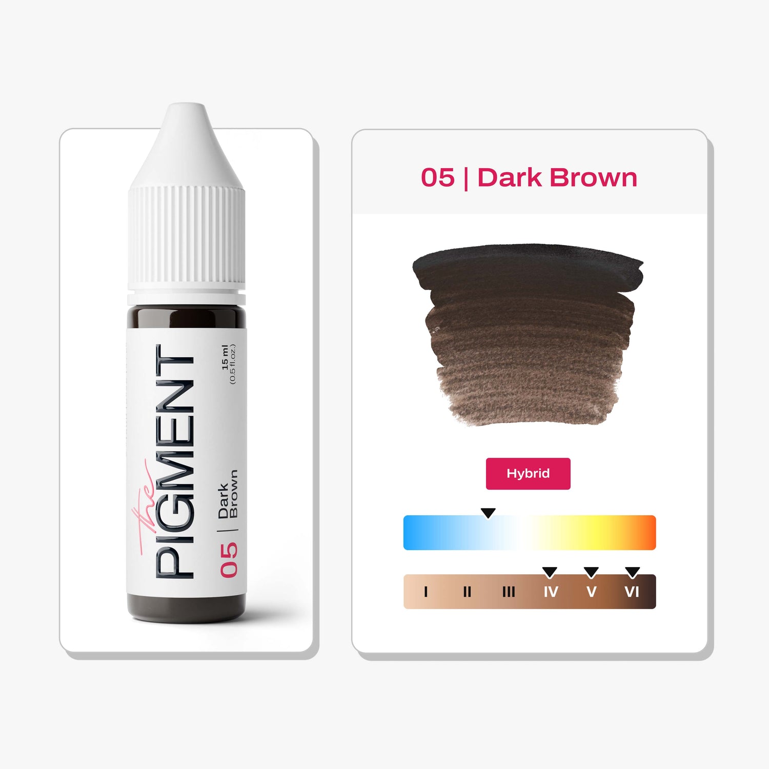 The Pigment - N°05 Dark Brown - 15ml