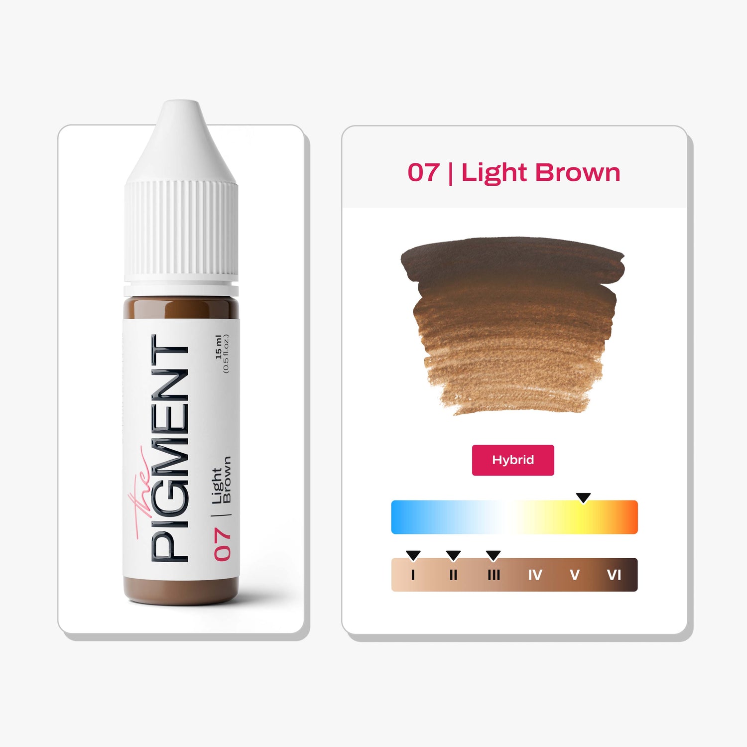 The Pigment - N°07 Light Brown - 15ml