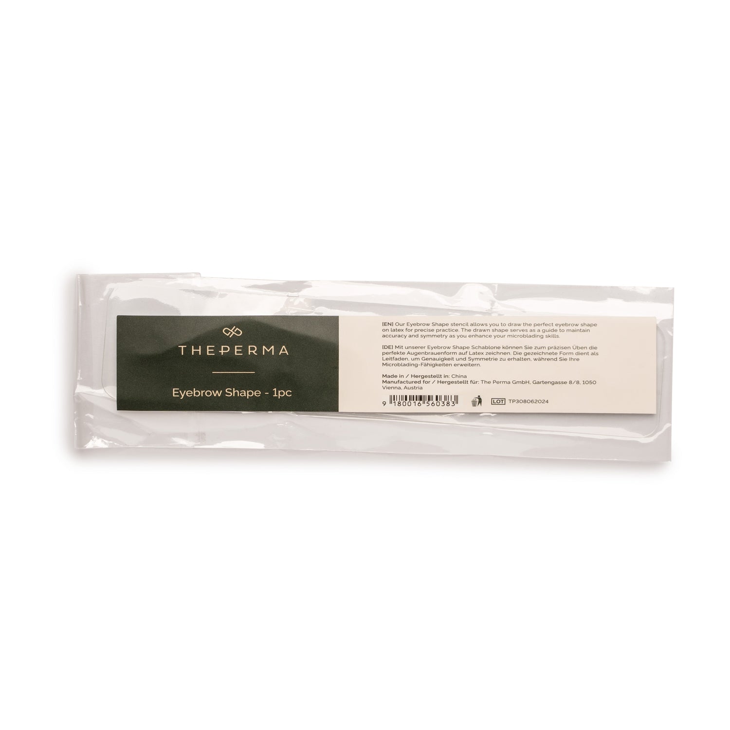 The Perma - Pochoir à Sourcils pour Peaux en Latex