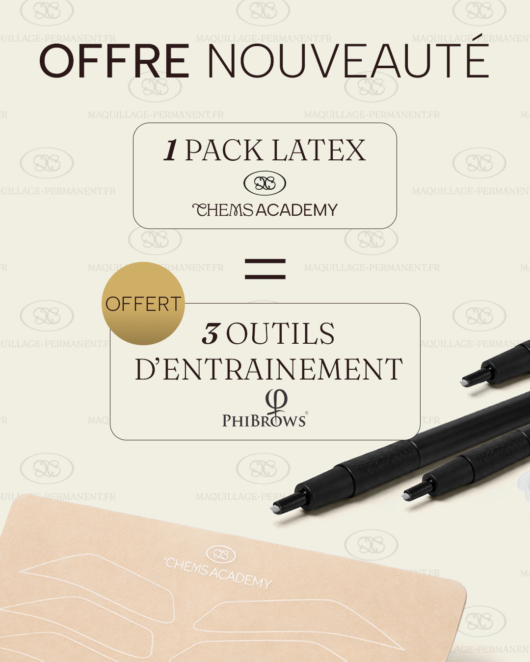 Chems Academy - Peaux en Latex Vierges (5 pcs)