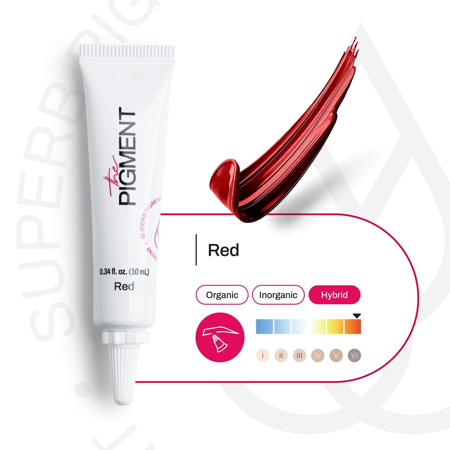 The Pigment - Microblading - Rouge - 10 ml