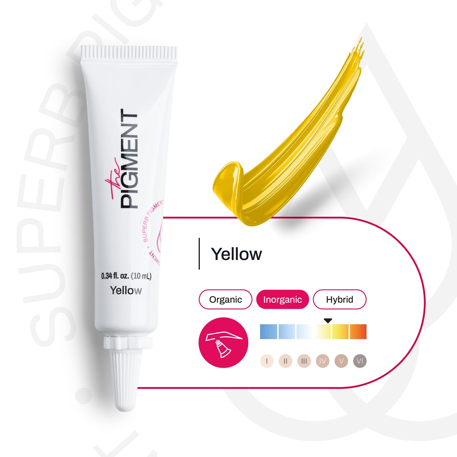 The Pigment - Microblading - Jaune - 10 ml