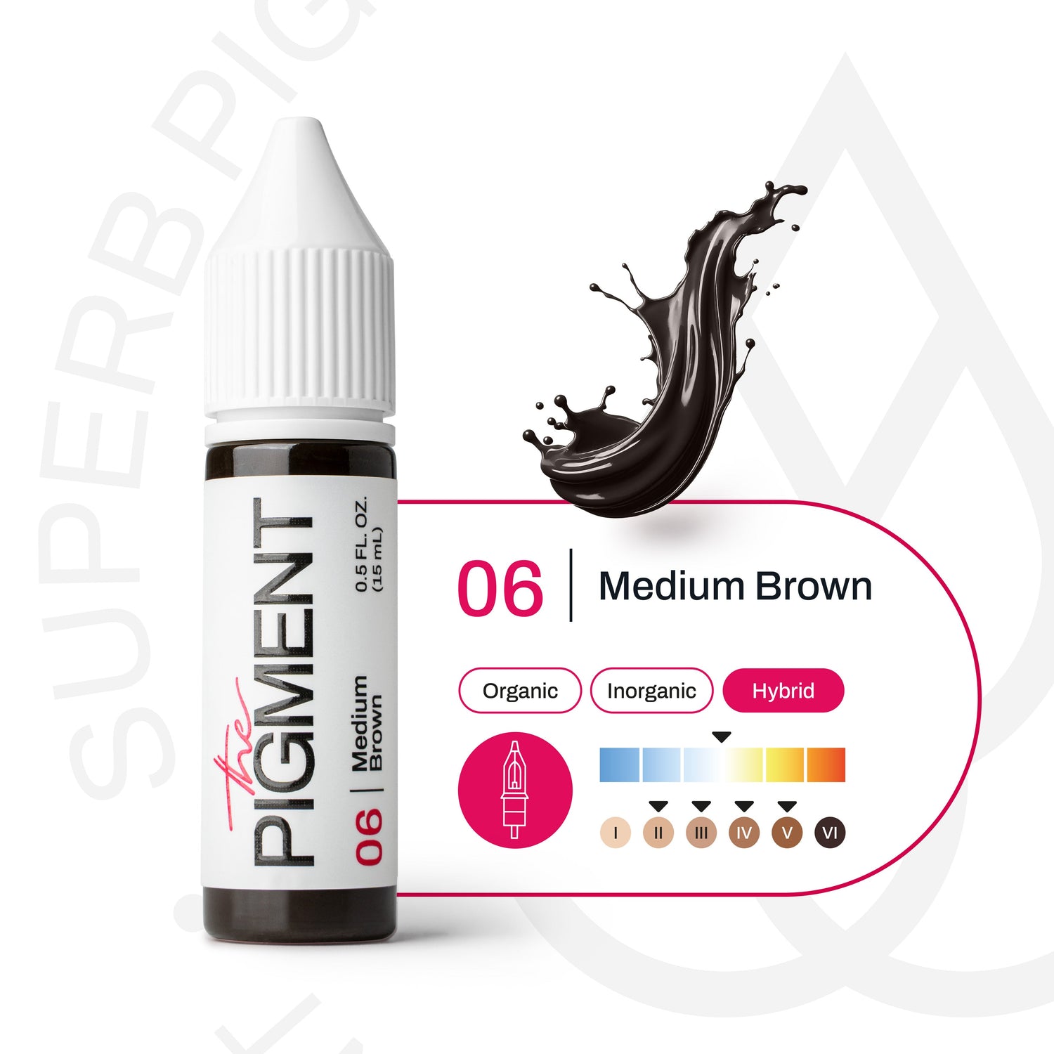The Pigment - N°06 Medium Brown - 15ml