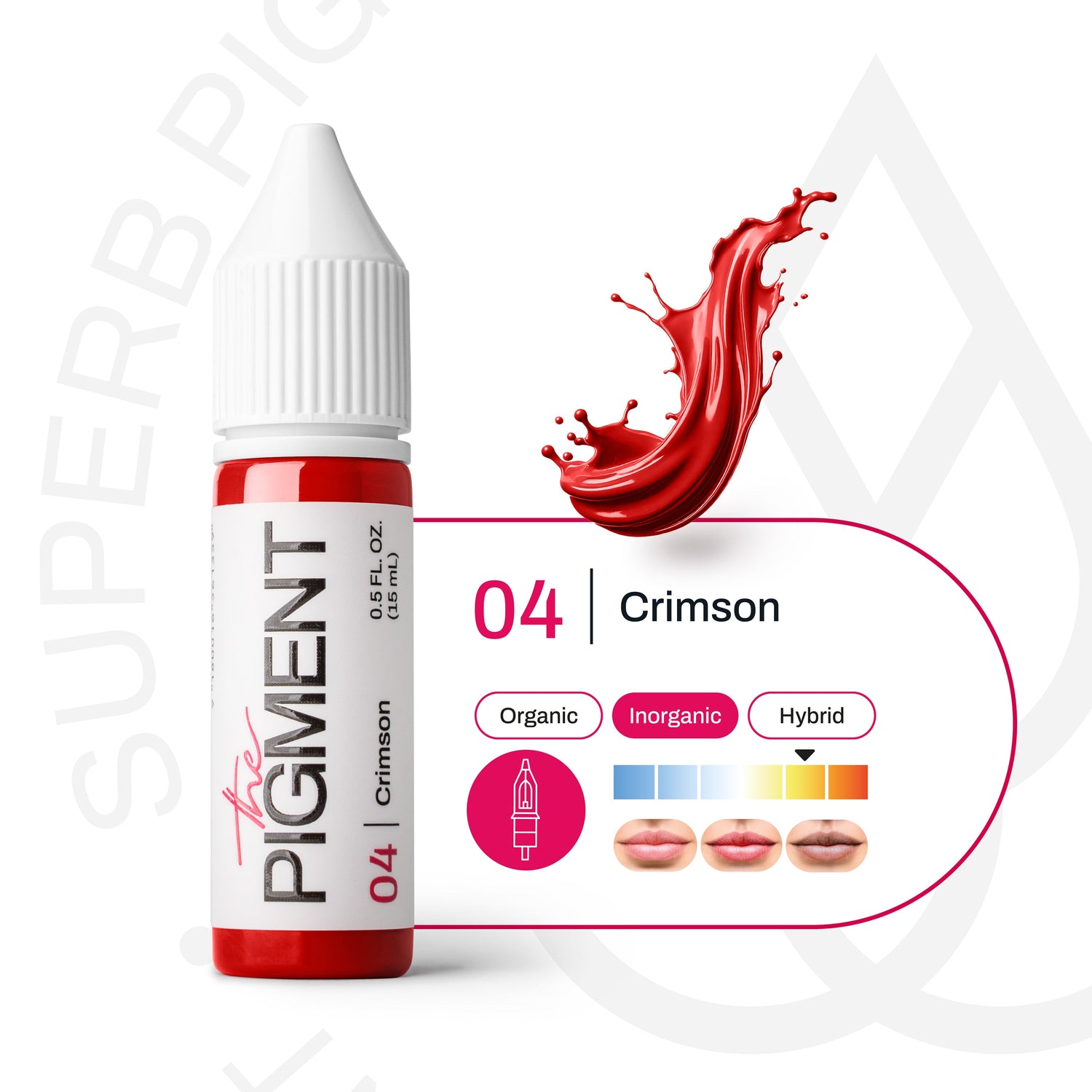 The Pigment - N°04 Crimson - 15ml