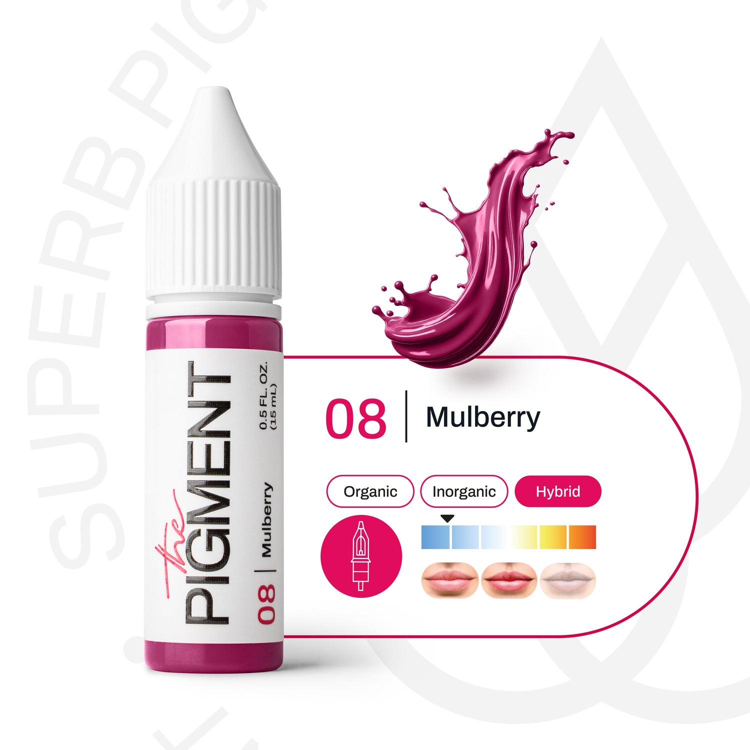 The Pigment - N°08 Mulberry - 15ml