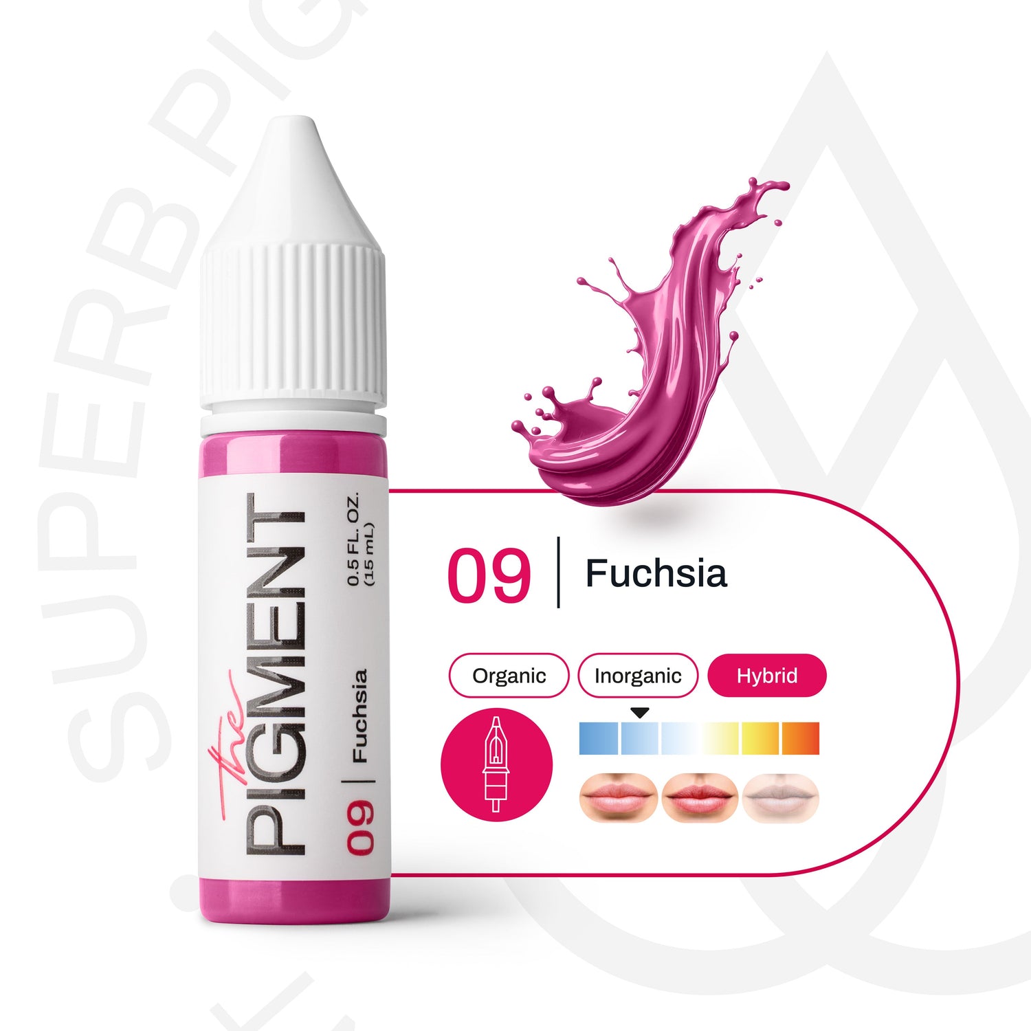 The Pigment - N°09 Fuchsia - 15ml