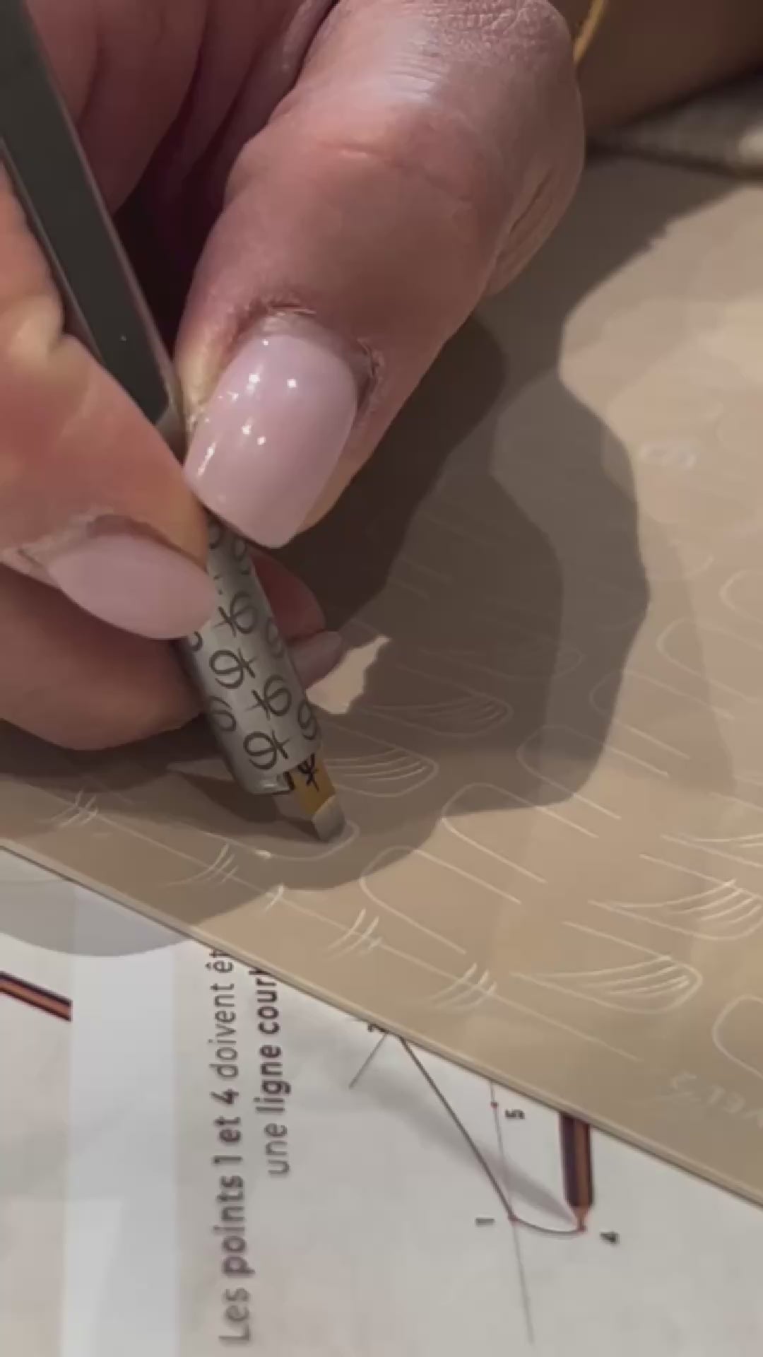 PhiBrows - Support Universel Microblading et Shading - Or